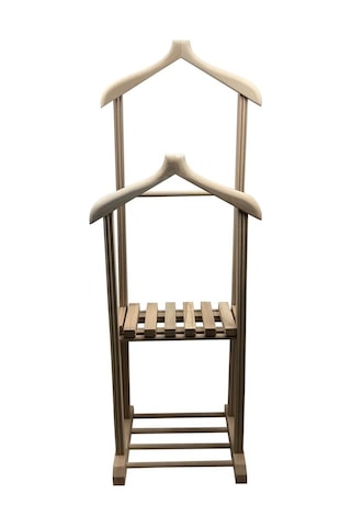 Melada Mobilya Gürgen Çift Tepeli Dilsiz Uşak Ham Basic Sehpalı Ceviz