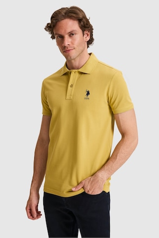 U.s. Polo Assn. Erkek Tişört Basic 50326920-vr235 Yag Yesılı