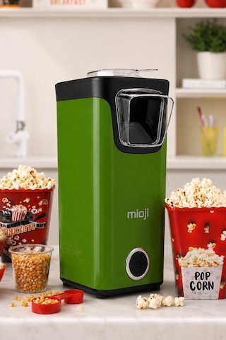 Mioji POPX1 1100 W Yağsız Kompakt Mısır Patlatma Makinesi