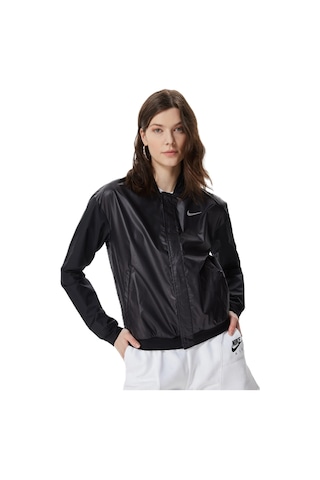 Nike Swoosh Run Jacket Kadın Koşu Ceketi Siyah