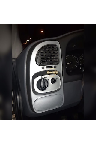 Ford Transit 3 Full Set Gümüş GriTorpido Trim Maun Kaplama, Konsol Kaplama (Gümüş Gri)