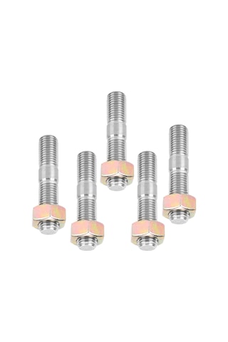 Kosona Mitsubishi Dsm 1g Evo1-10, Subaru Td05h Td06 Turbo Uyumlu 304 Paslanmaz Çelik M10x1.25 5 Adet Somun Seti - Yüksek Sertlikli, Korozyon Direnci