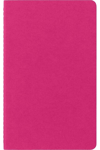 Moleskine Çizgili Cahier Not Defteri 3'lü Set L Boy Kinetik Pembe