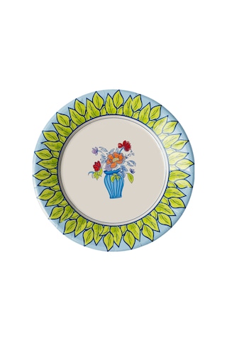 Vase Kağıt Tabak 26 Cm 12'li Paket Beyaz