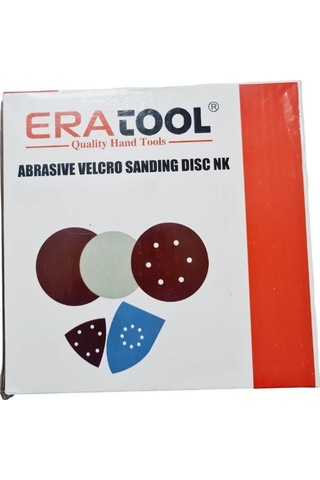 Eratool Cırtlı Delikli Disk Zımpara V115 80 Kum Güçlü Aşındırma 50 Adet