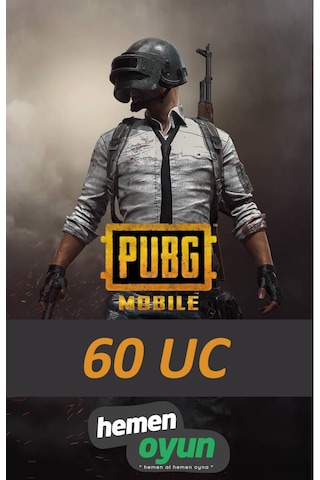 HemenOyun Pubg Mobile 60 UC HemenOyun Pubg Mobile 60 UC