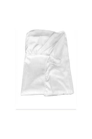 Altın Karma 60x120+10 Cm Oyun Parkı Yatağı İçin Fitted Alezi Micro Kumaş Sıvı Geçirmez Beyaz
