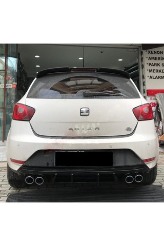 Seat İbiza Difüzör 6j Plastik Piano Black 4 Çıkış  Egzoz