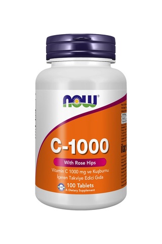 Now C-1000 With Rose Hips Vitamin C 1000mg 100 Tablet