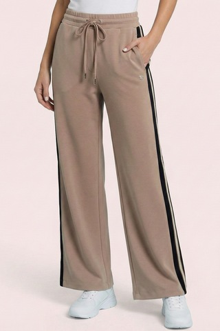 Casual Camel Örme Eşofman Altı Camel