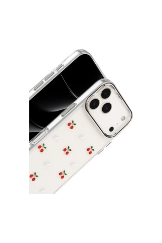 Gld-spt- Newface Apple Uyumlu iPhone 17 Pro Max Fiyonk Desenli Kapak - Desen 9