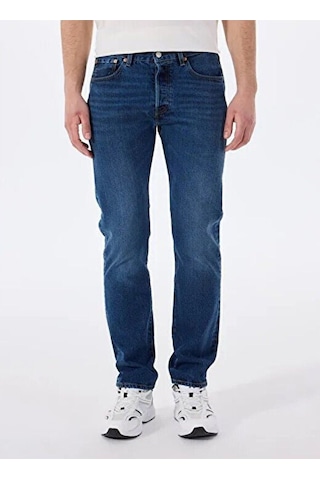 Levi's Erkek 501 Original Mavi Kot Pantolon - A7735-0023 Mavi