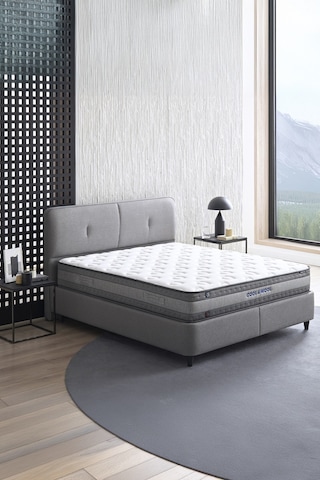 Yataş Cool&wool 3'lü Yatak, Baza, Başlık Set - 90x190 Cm