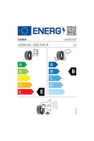 Lassa 195/R14C 106/104R Transway Yaz Lastiği - 2024