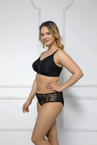 Moonlight 2168 Minimizer Sütyen Siyah