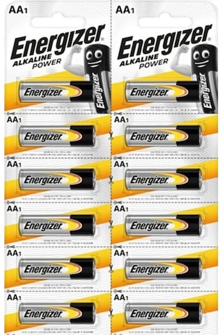 Energizer Alkalin Power Aa Alkalin Kalem Pil 12Li Kartela