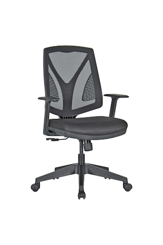 Sempreofiskoltukları Siyah Fileli Ergonomik Yüksek Belli Ofis Koltuğu