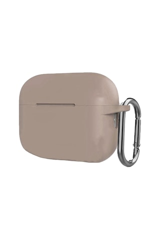 E2m Aırpods 4 Kılıf Sense Silikon Bej Bej