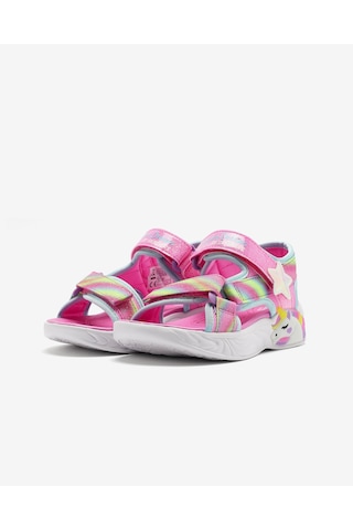 Skechers Unıcorn Dreams Sandal-dreamy Unıcorns Büyük Kız Çocuk Pembe Işıklı Sandalet 303107l Pkmt