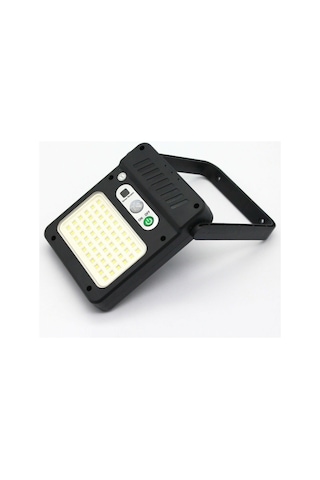 60 Led 3 Mod Güneş Enerjili Sensörlü Dış Mekan Solar Sokak Bahçe Lambası Beyaz Işık Yx-607