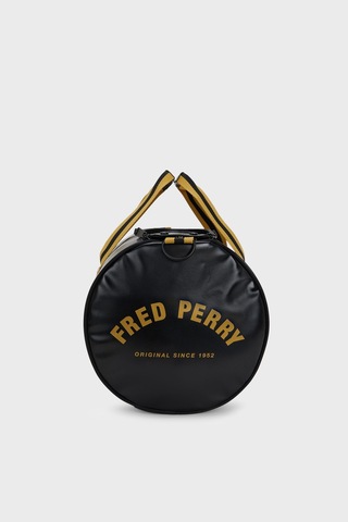 Fred Perry Ayarlanabilir Omuz Askılı Spor Çanta Unisex Çanta L3352 774 Siyah-gold