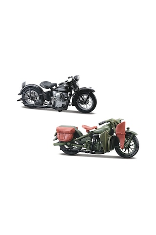 1/18 Harley-davidson İkili Motorlar 40'lar
