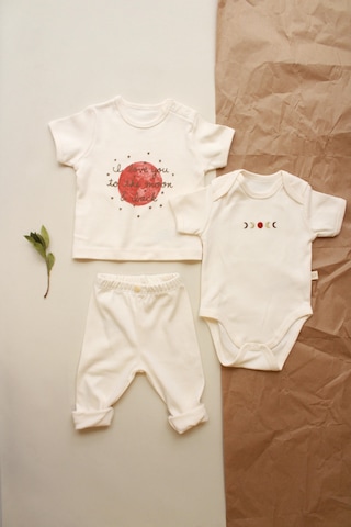 Oh La La Koala The Moon Serisi 3lü Set Krem