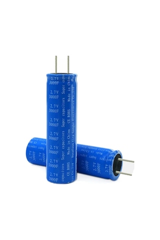 2.7v 3000f Süper Kondansatör Pil Yüksek Enerji Süperkapasitör