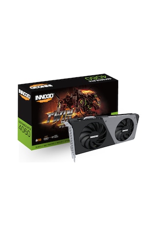 Inno3d NVIDIA GeForce RTX 4060 Twin X2 N40602-08D6-173051N 8 GB GDDR6 128 bit Ekran Kartı