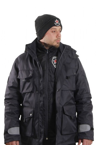 Özel Güvenlik Kaban, Yönetmeliğe Uygun Konforlu Kaban İç-dış Antrasit