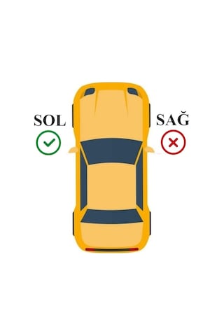 Golf 5 2004-2008 Model Arası Uyumlu Ön Sol Sürücü Tarafı Kapı Kasa Fitili