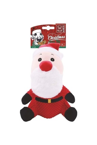 M-pets Christmas Snack Attack St. Nick Köpek Oyuncağı