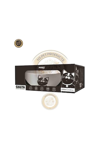 M-pets Mama Kabı 2'li Seramik Mama Seti