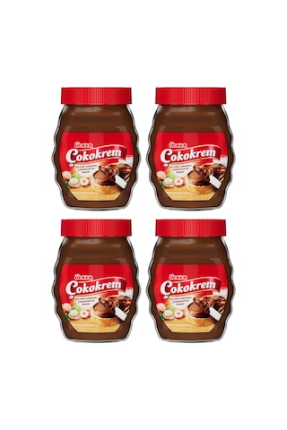 Ülker Çokokrem 650 Gr Cam Kavanoz X 4 Adet