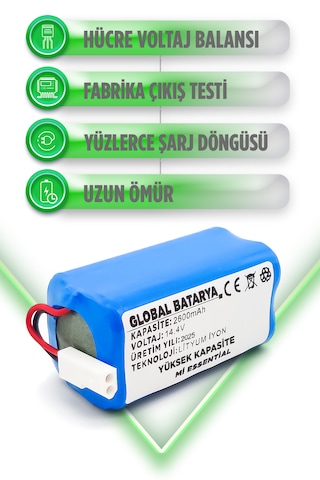 Xiaomi Mop Essential Batarya Mjstg1 2600mah Yüksek Kapasite