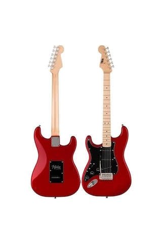 Midex Rph-31rd Solak Elektro Gitar Seti Maple Klavye Strat Kasa Sss Manyetik