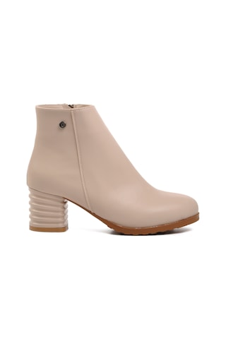 Pierre Cardin Pc-52524 Krem İçi Polarlı Kadın Topuklu Bot 001