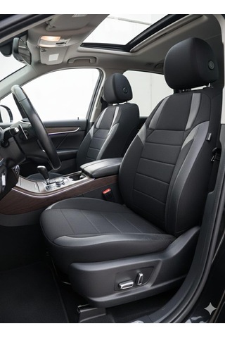 Monza Siyah Serisi Peugeot 3008 İle Uyumlu Koltuk Kılıfı Tam Set Standart