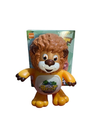 21 Cm Sesli Işıklı Dans Eden Sevimli Aslan 3103 Aslan