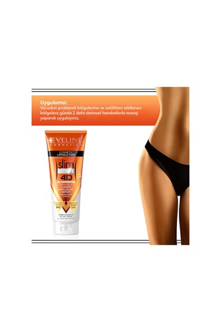 Eveline Slim Extreme 4D Yoğun İnceltici Yeniden Şekillendirici Serum 250 ML