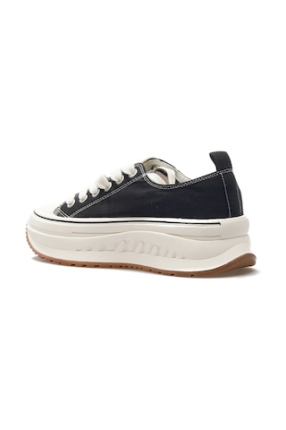 Lufian Shay Kadın Tekstil Casual Ayakkabı 24k 121230006 Z Siyah Siyah