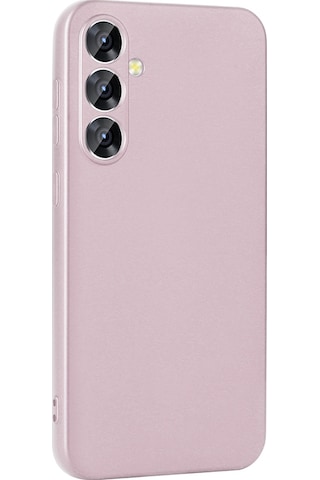 Galaxy Uyumlu S25 Fe Kılıf Zore Premier Silikon Kapak - Gold Gold