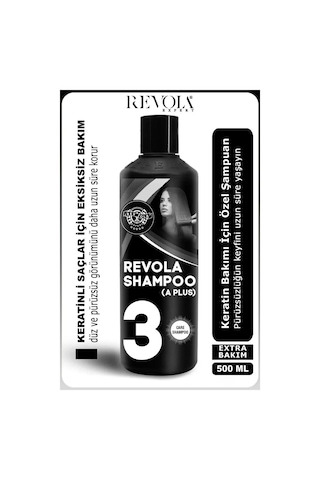Revola Expert A Plus Brezilya Fönü İçin Tuzsuz Parabensiz Keratin Şampuanı 500 Ml Tüm Saçlar