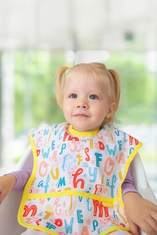 Babyjem Baskılı Blw Kolsuz Mama Önlüğü Balon Desen