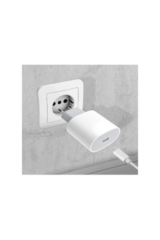 Apple Samsung Uyumlu  l 20 Watt Type-c Pd Hızlı Şarj Başlık Ad Adaptör
