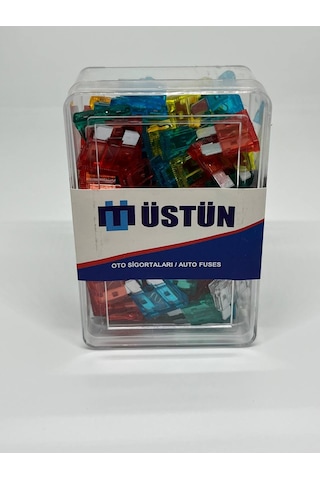 Standart Bıçak Sigorta 100 Adet Karışık Amper