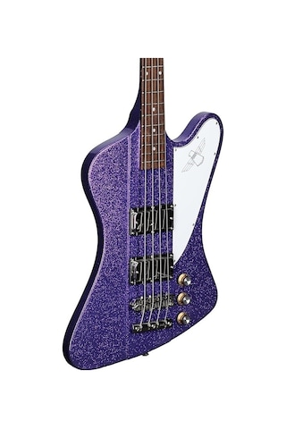 Epiphone Exclusive Thunderbird '64 4 Telli Bas Gitar Purple Sparkle