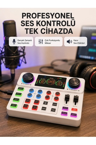 Bluetooth Bağlantılı Karaoke Ve Yayın Ses Kontrol Ünitesi 68169446
