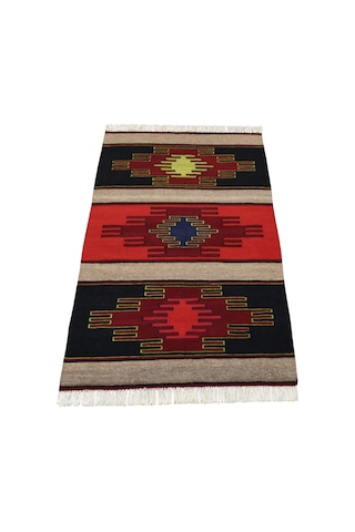 Kilim Antik El Dokuma Görkemli Şarkışla Sivas Yün Kilimi 0150 - Yeni - Çok Renkli