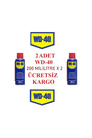 WD-40 Pas Sökücü 2 x 200 ML WD-40 Pas Sökücü 2 x 200 ML